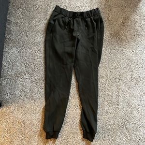 Army green lululemon joggers